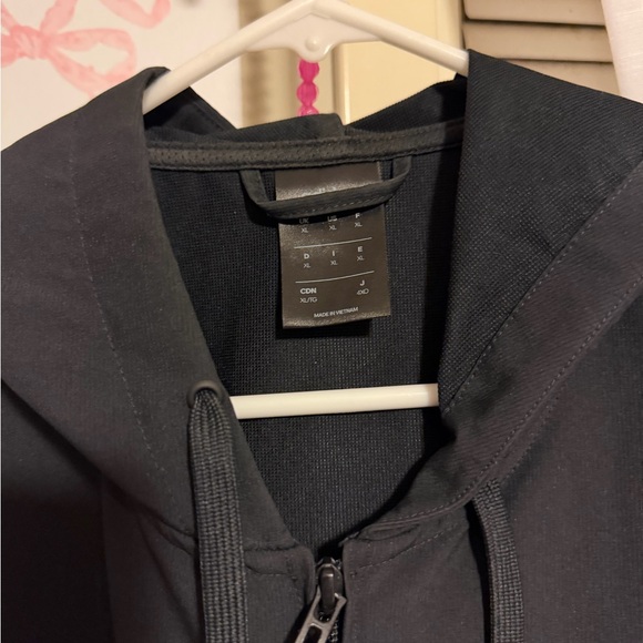 Adidas Charcoal Full-Zip Hoodie - Picture 3 of 4